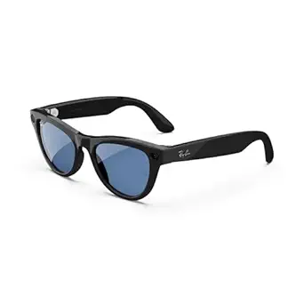 Ray-Ban Meta Skyler, Shiny Black | Smart AI Glasses for