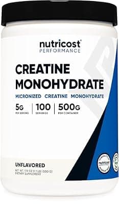Nutricost Creatine Monohydrate Powder 500g