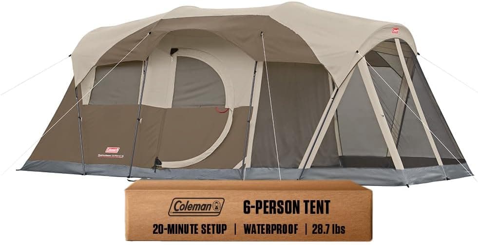 Coleman Coleman WeatherMaster 6 with Screen Room