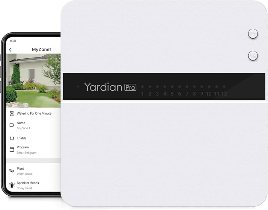 Yardian Pro Smart Sprinkler Controller – Easy DIY Install,