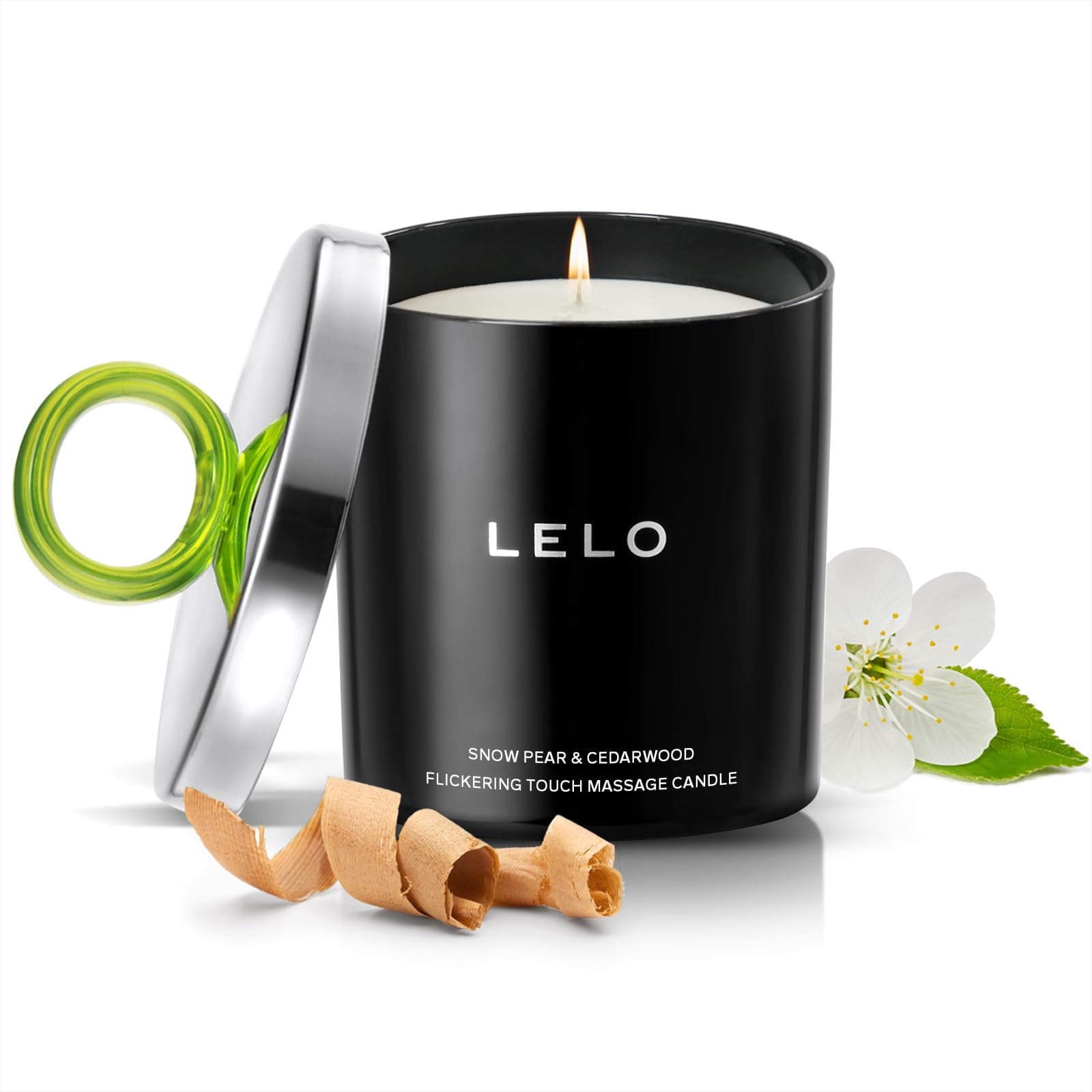 LELO Flickering Touch Massage Candle, Melts into Massage
