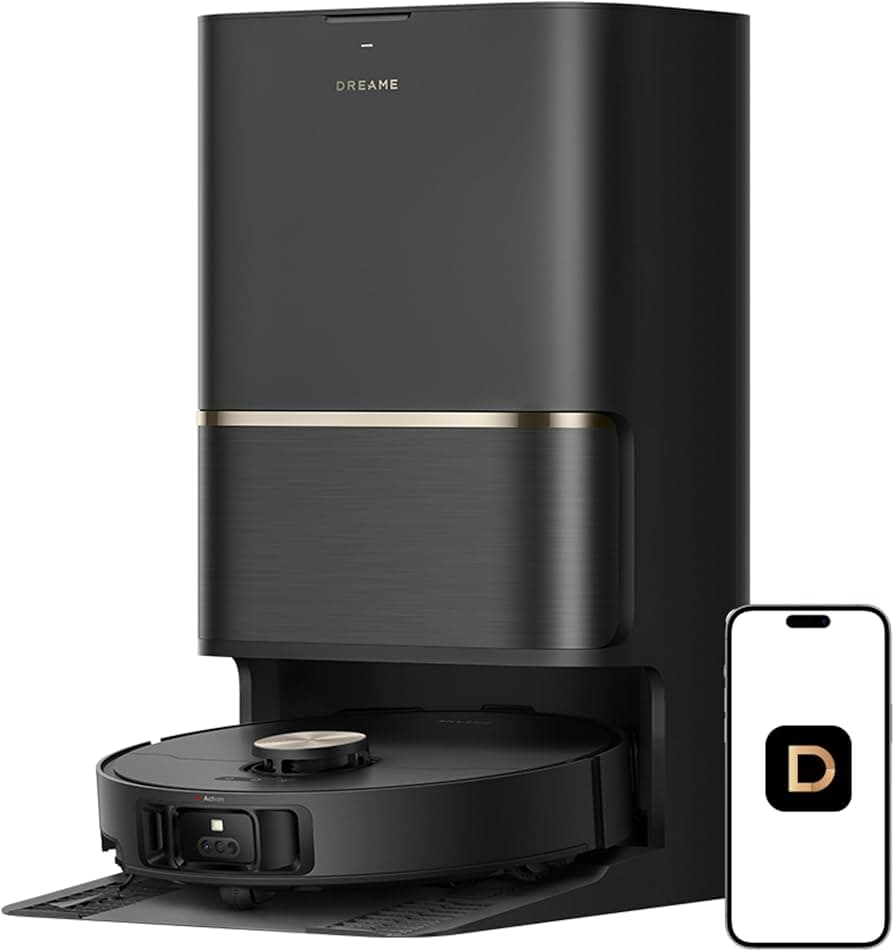 DREAME L50 Ultra Robot Vacuum and Mop Black with Auto-Empty by DREAME