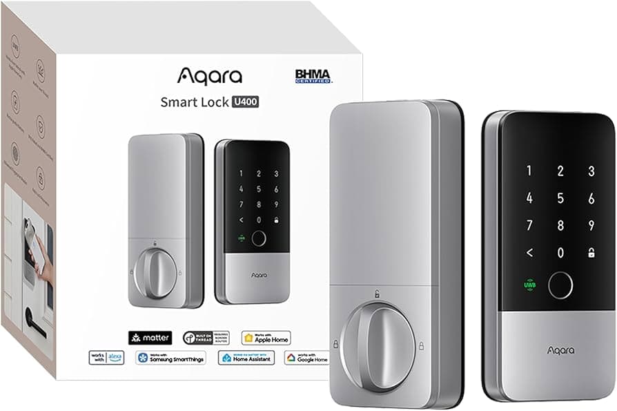 Aqara UWB Smart Lock U400, Matter Over Thread, Apple Home by Aqara