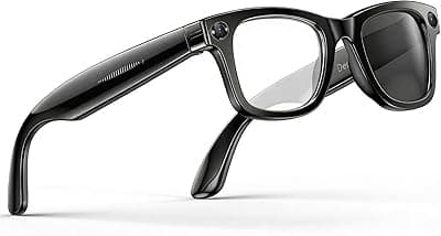 AI Smart Glasses with Camera and Bluetooth, 8MP 4K Camera