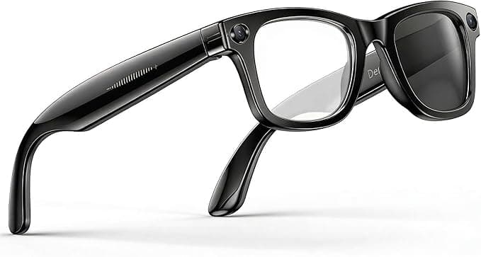 AI Smart Glasses with Camera and Bluetooth, 8MP 4K Camera