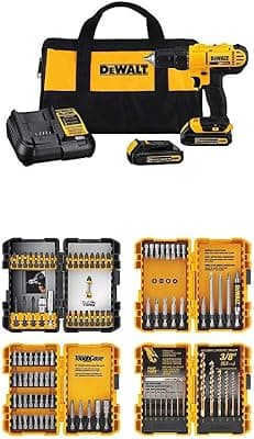 DEWALT 20V MAX* Cordless Drill/Driver Kit with by DEWALT
