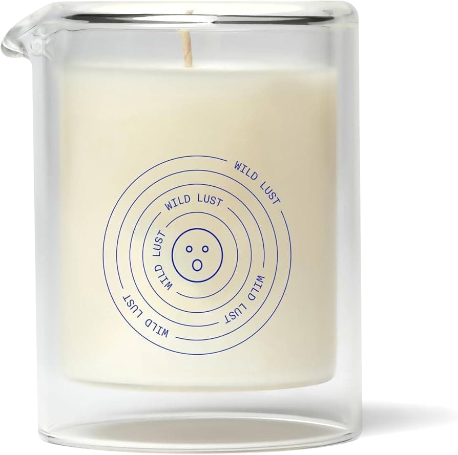 Dame Products Massage Oil Candle - Plant Based Skin & Body