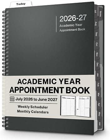 Dunwell Academic Year Appointment Book 2026-2027, July 2026
