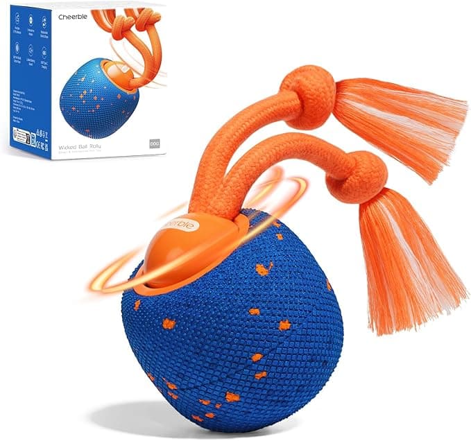 Cheerble Smart Interactive Dog Toy, Wicked Ball Rolly,
