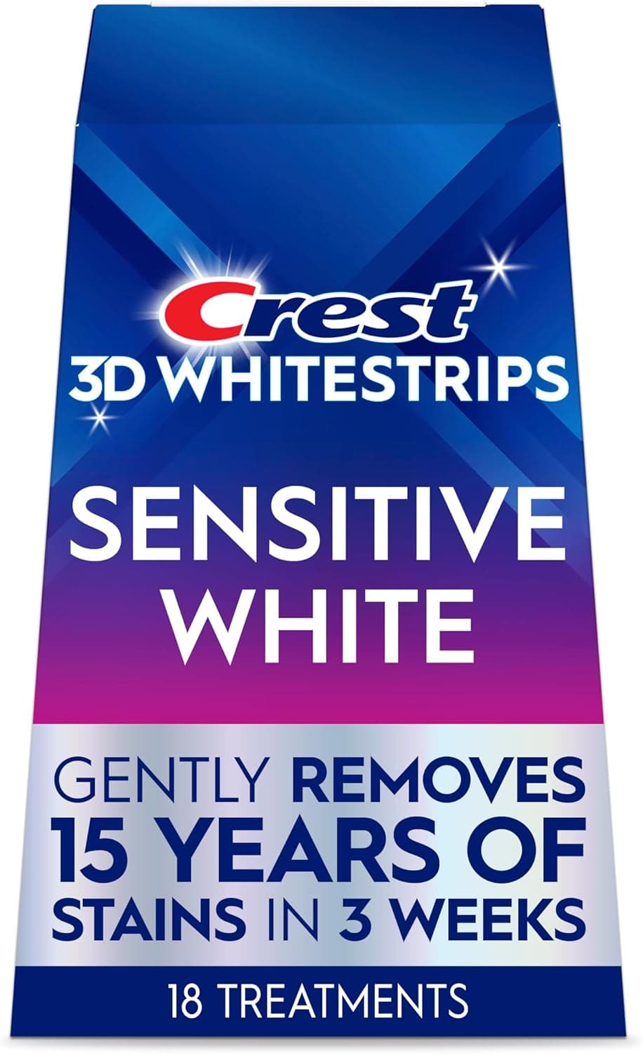 Crest Crest 3D Whitestrips Sensitive White