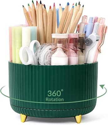 SKYDUE 360 Degree Rotating Desk Organizer