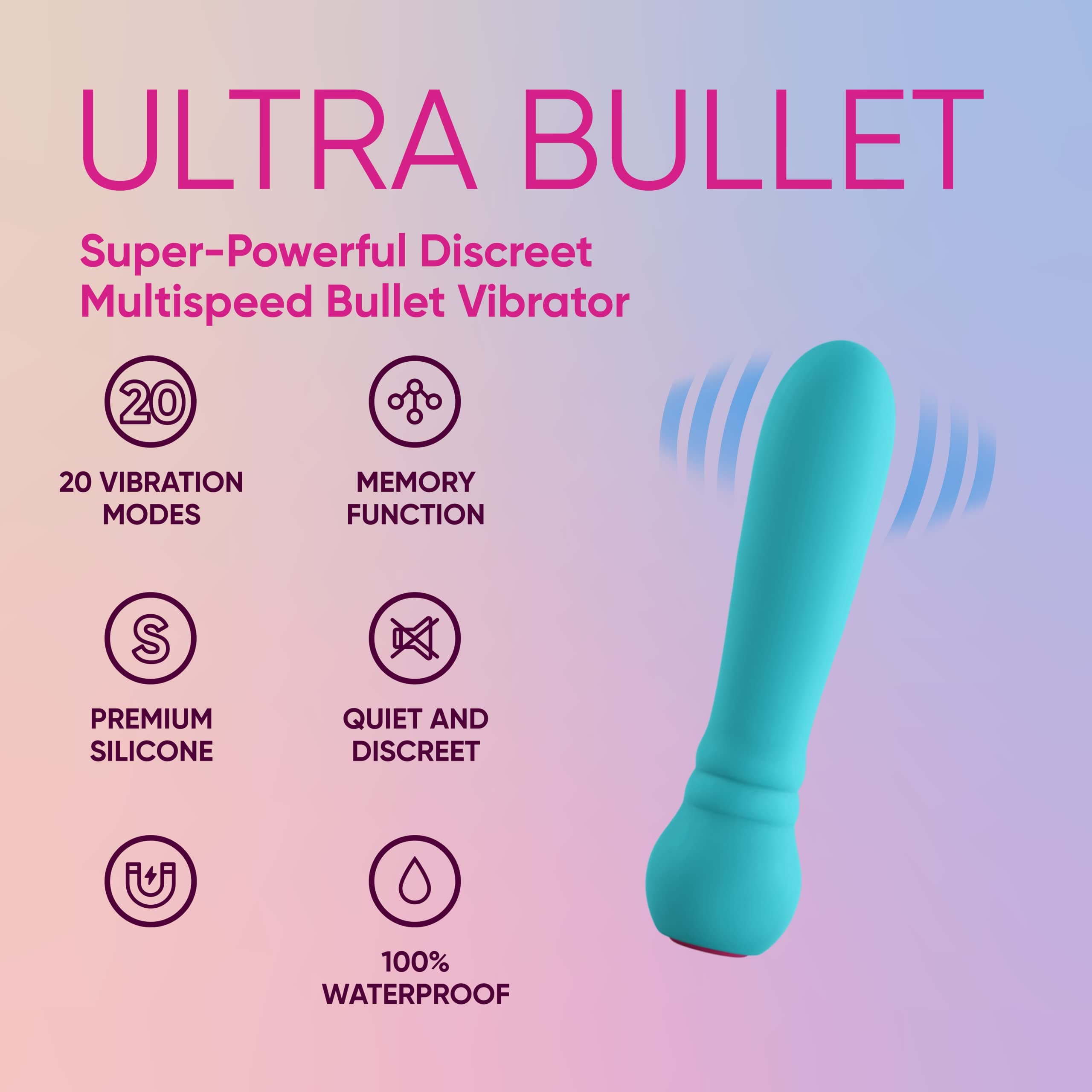 Femme Funn Ultra Bullet Vibrators - Discreet Female Sex Toy