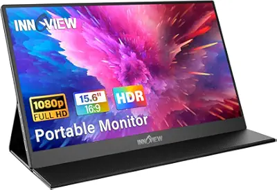 InnoView Portable Monitor 15.6" FHD 1080P by InnoView