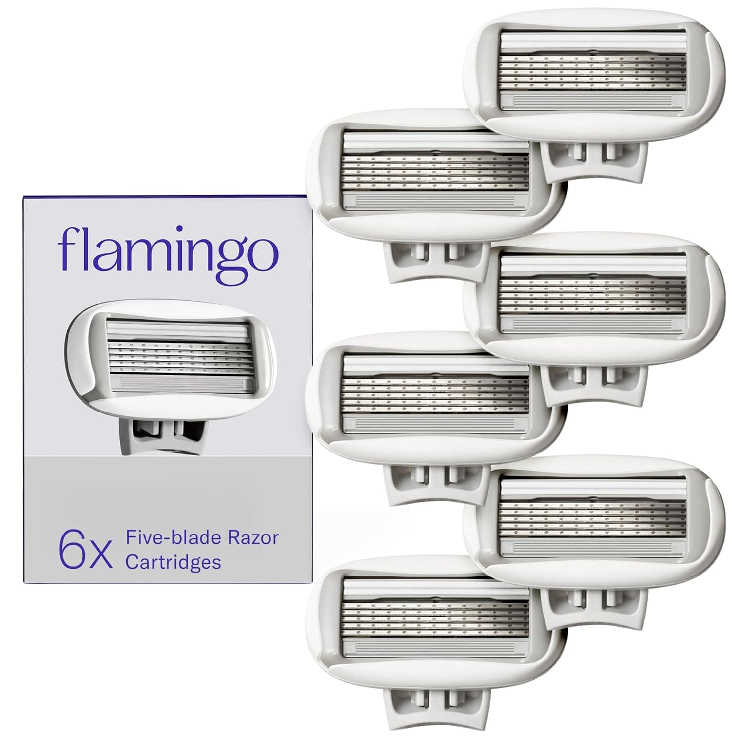 Flamingo Women's Original Razor Blade Refills 6 Count by Flamingo