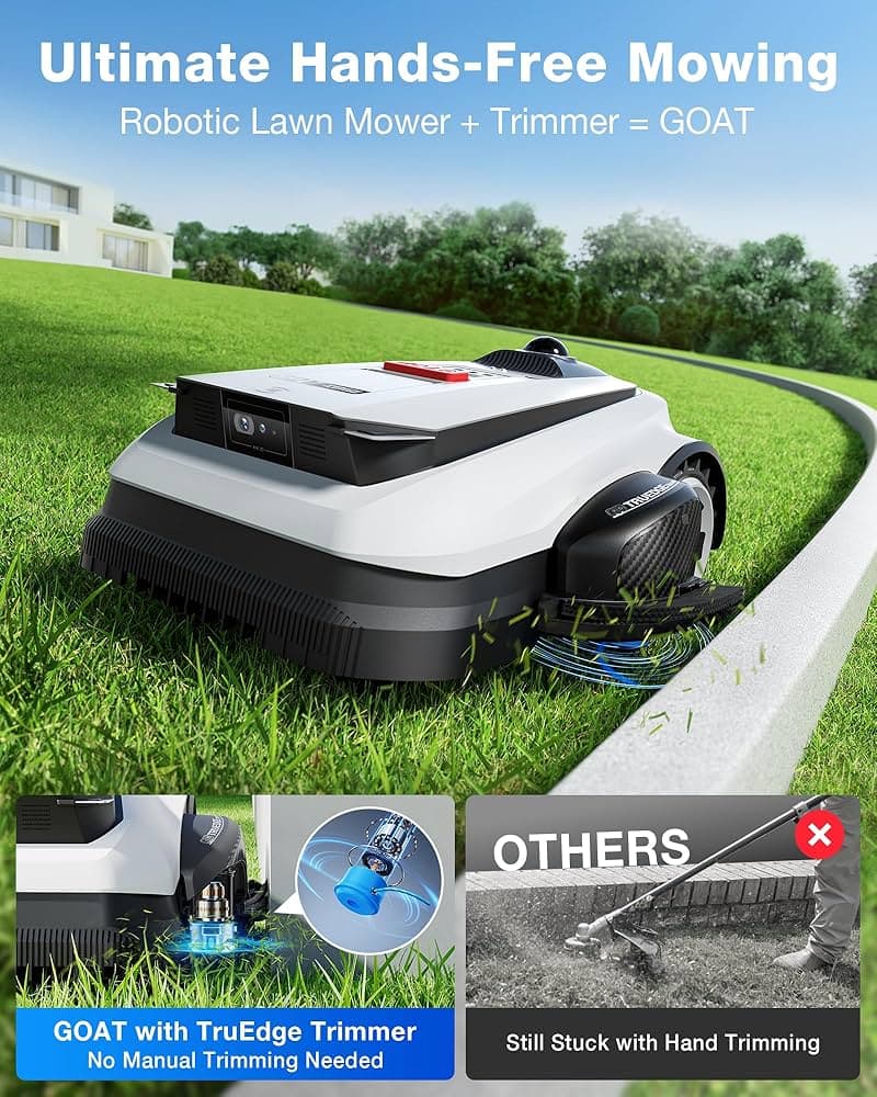 ECOVACS Goat A2000 LiDAR PRO Robotic Lawn Mower for Up to