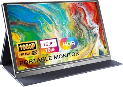 KYY Portable Monitor 15.6" 1080P FHD