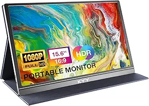 KYY Portable Monitor 15.6" 1080P FHD