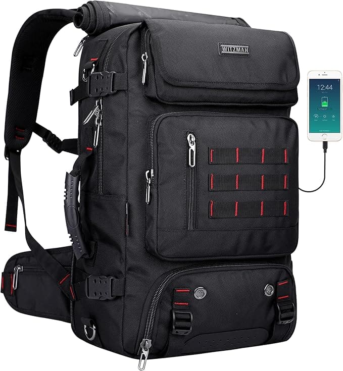 WITZMAN Carry on Travel Backpack for Men Women Airline