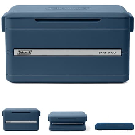 Coleman Snap 'N Go 55-Quart Collapsible Hard Cooler,