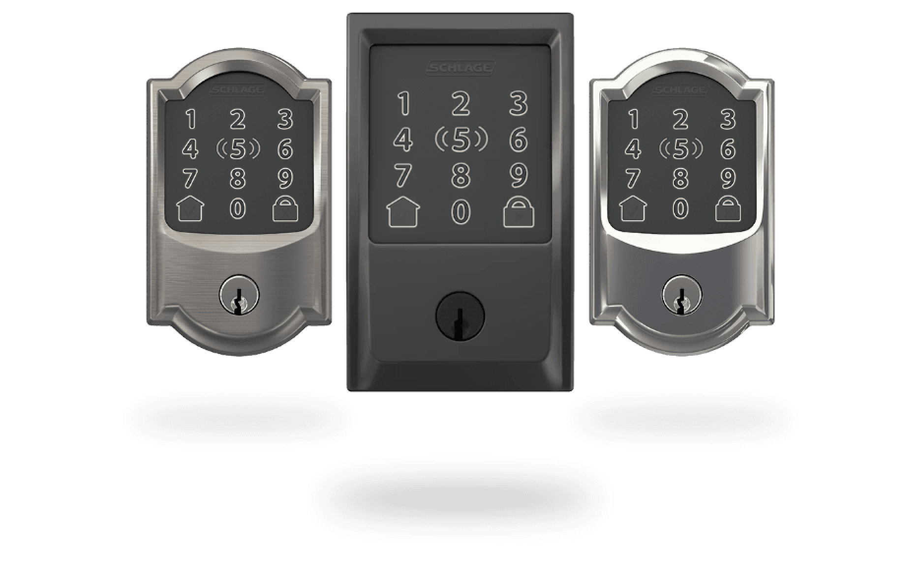 Schlage Encode Plus Smart Wi-Fi Lock for Front Door,