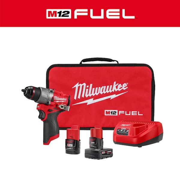 Milwaukee Electric Tool M12 Fuel 1/2"" Drill Driver Kit