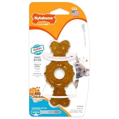 Nylabone Puppy Chew Teething Ring