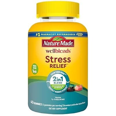 Nature Made Wellblends Stress Relief Gummies