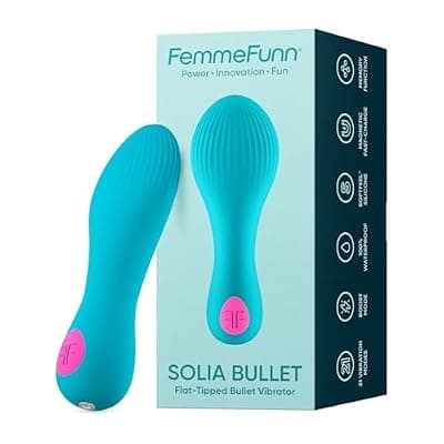 Femme Funn Solia Bullet Vibrator, SoftFeel Silicone, 21