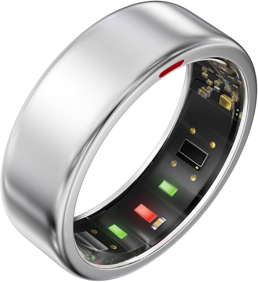 POBOVi Ring OnePlus - Ultra-Thin Titanium Smart Ring - 7