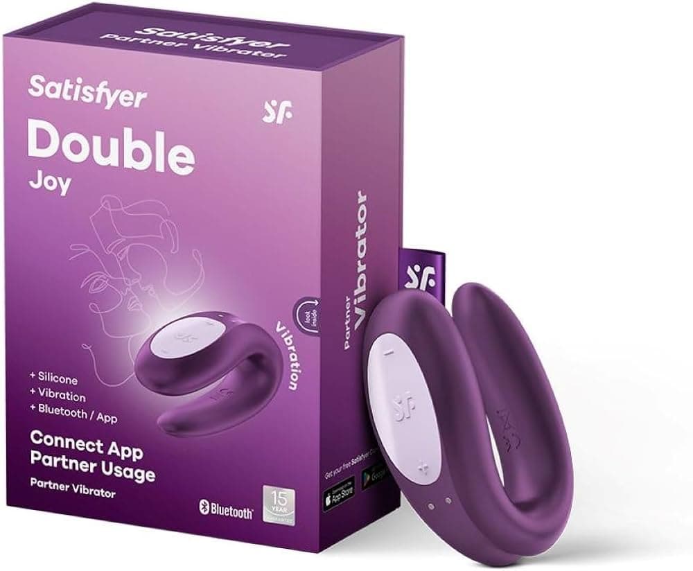 Satisfyer Double Joy Connect App | Partner Vibrator | 2