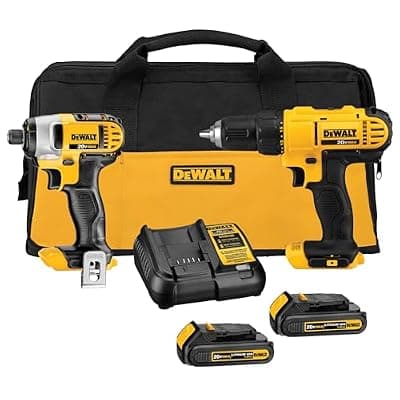 DEWALT DCK240C2 20V MAX Cordless Drill and Impact Driver