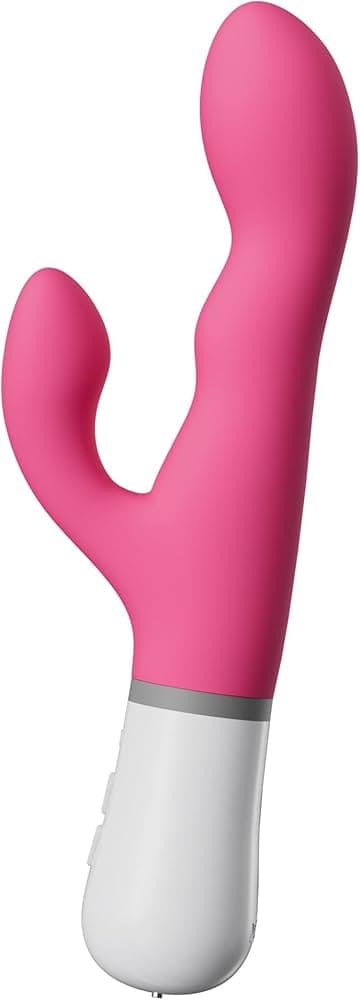 LOVENSE Nora Rabbit Vibrator with Remote, Rotating Dildo by LOVENSE