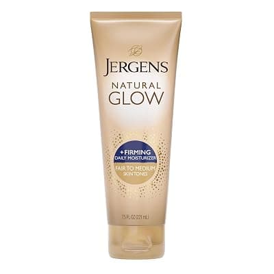 Jergens Natural Glow +Firming Self Tanner Body Lotion, Fair