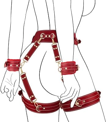 UTIMI Sex Bondage BDSM Kit Restraints 6PCS Sets