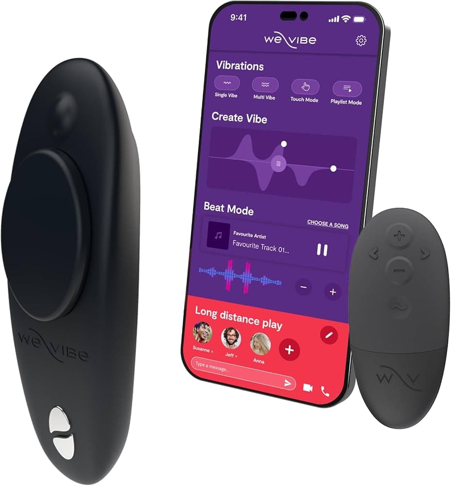 We-Vibe Moxie Wearable Lay On Panty Vibrator | Remote & App by We-Vibe