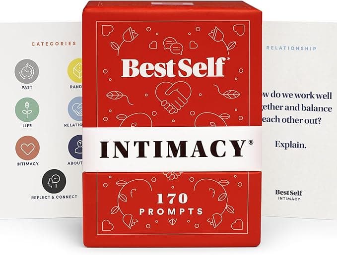 BestSelf Intimacy Deck – 170 Conversation Cards for