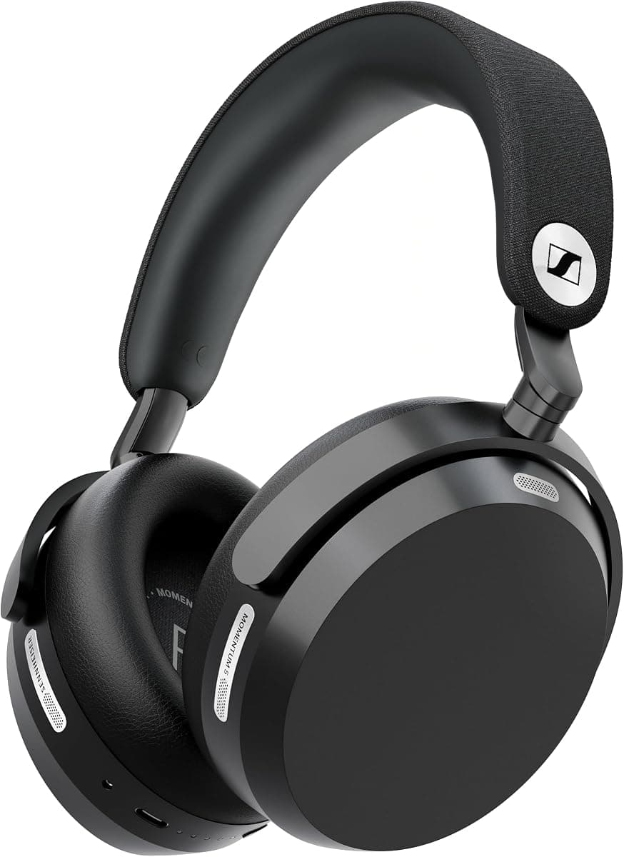 Sennheiser Momentum 5 Wireless Headphones, ANC, 56 Hr