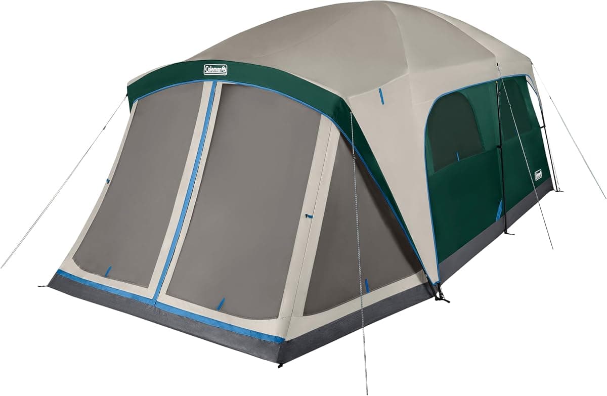 Coleman Skylodge 12-Person Camping Tent with Screen Room