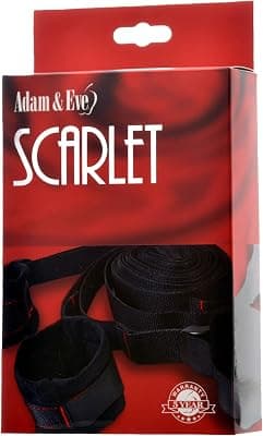 Adam & Eve Scarlet Couture Bed Bondage System, Adult Sex (for Women)