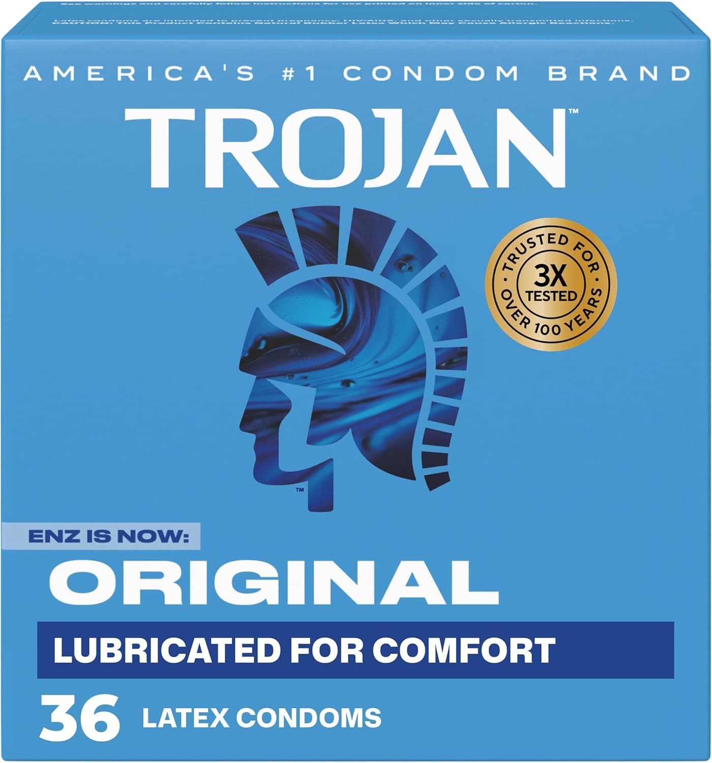 Trojan ENZ Lubricated Condoms