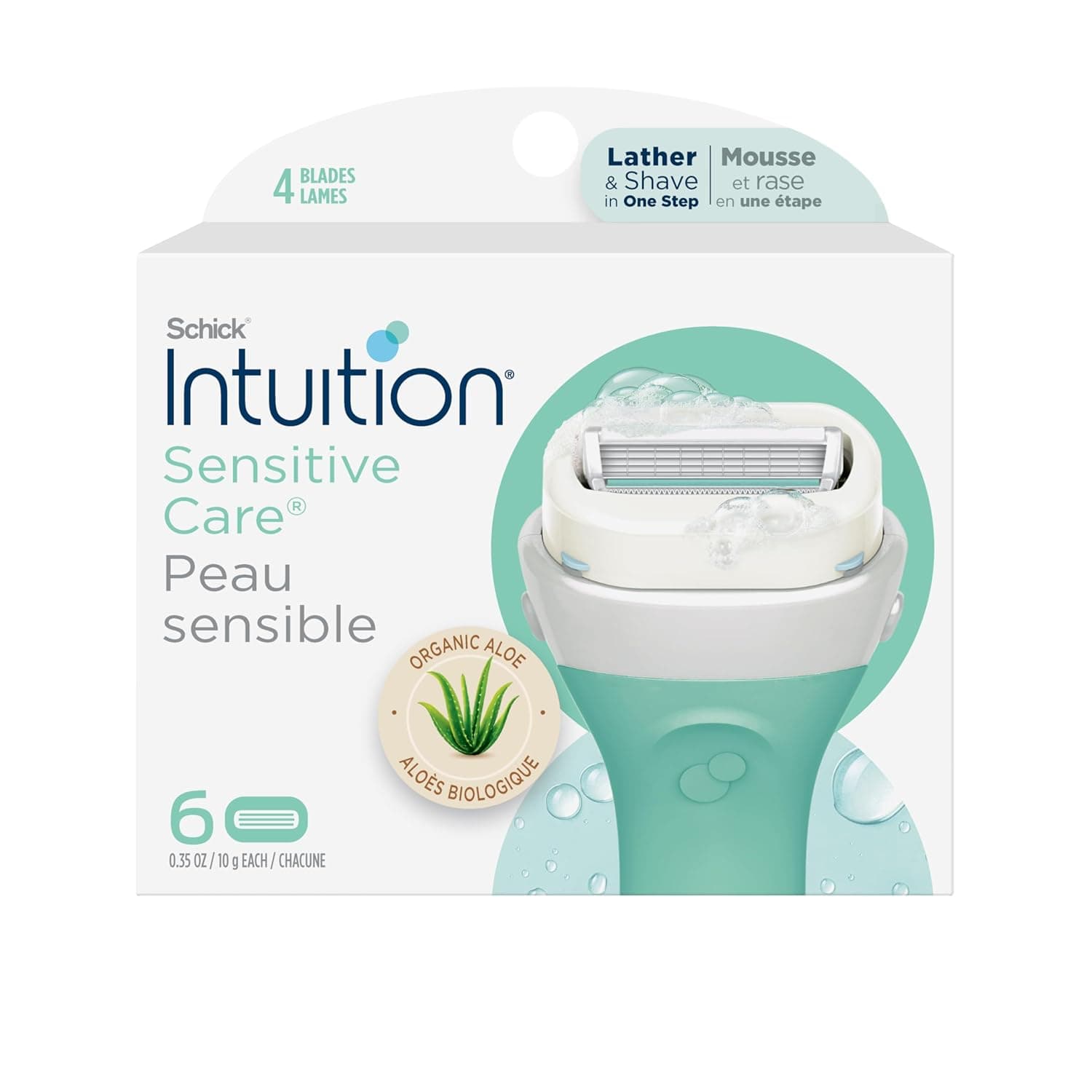 Schick Intuition Sensitive Care Moisturizing Razor Blade by Schick
