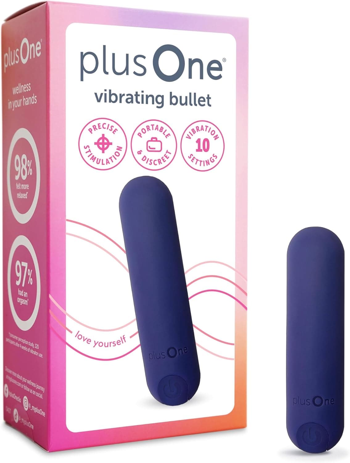 plusOne Bullet Vibrator