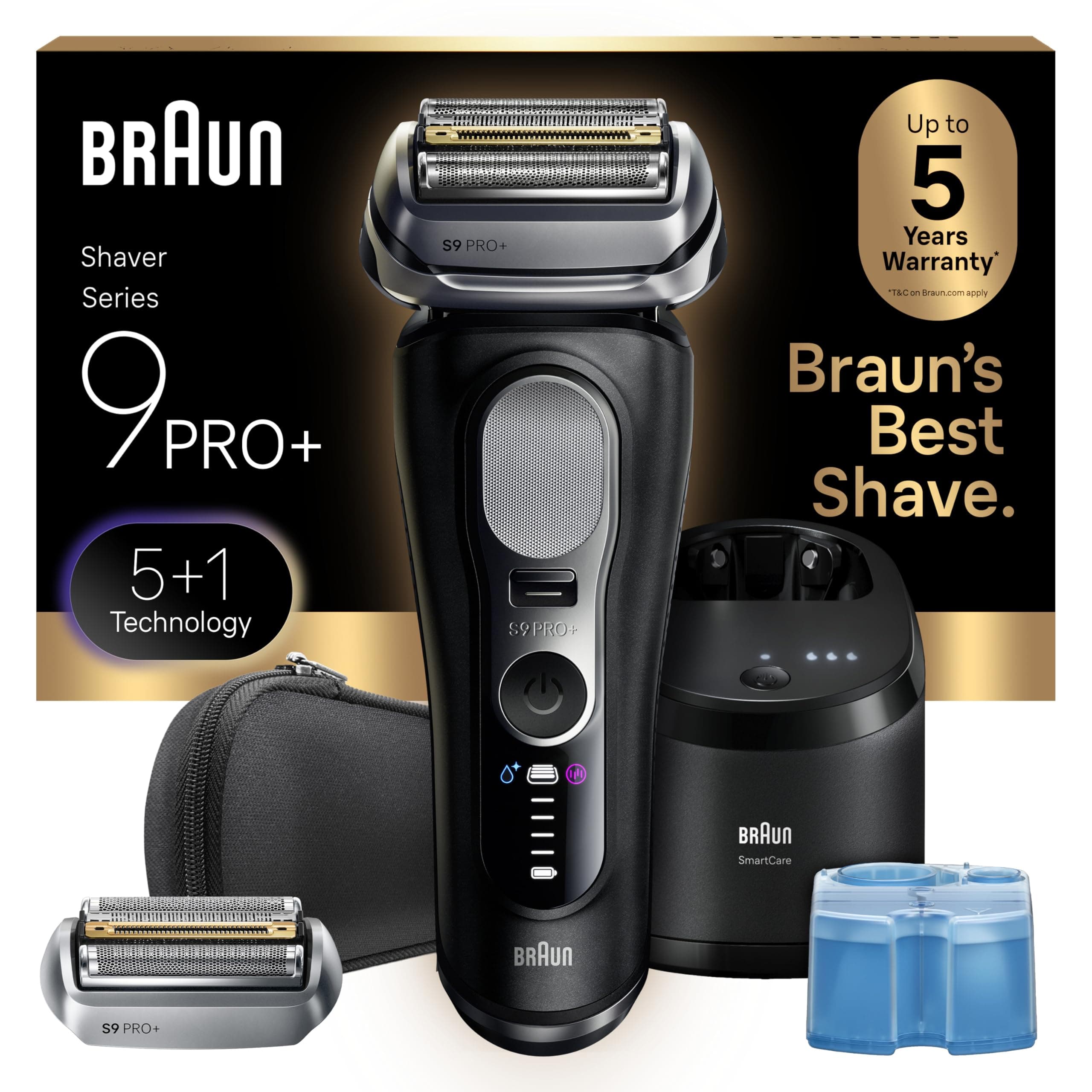 Braun Series 9 PRO+ Electric Shaver, Pro SensoAdapt, 6in1 by Braun