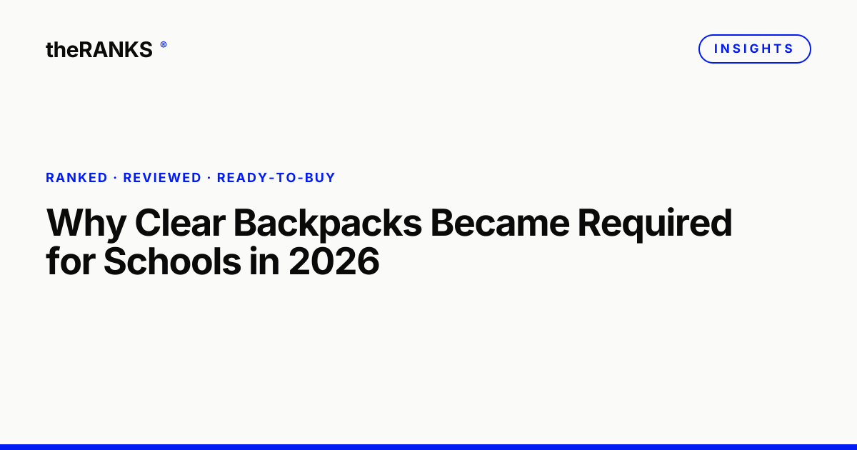 Why Clear Backpacks Became Required for Schools in 2026